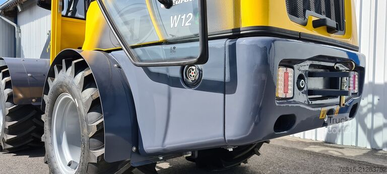 Yard loader Eurotrac W12C-S 26 PS Hoflader Kabine EURO