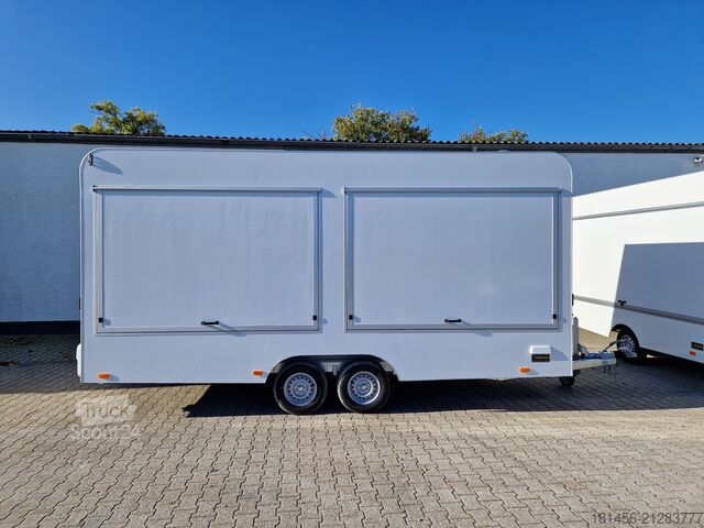 Kofferanhänger Tomplan 520cm Innenlänge Retro 2 klappen verfügbar