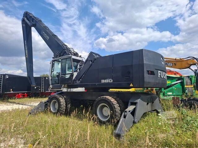 Екскаватор для перевалки Terex-Fuchs MHL 380 material handling excavator