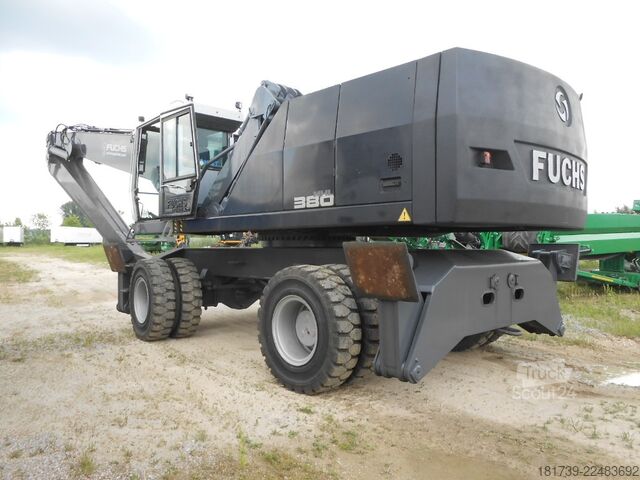 Екскаватор для перевалки Terex-Fuchs MHL 380 material handling excavator