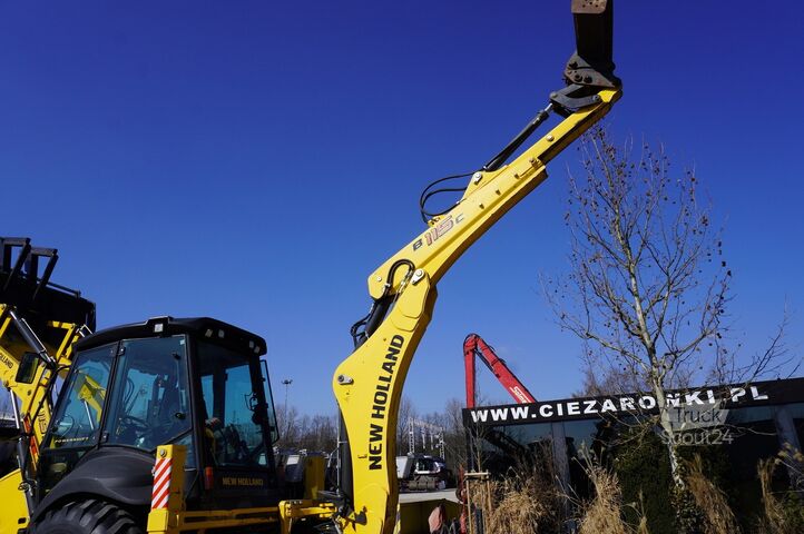 Koparko-ładowarka New Holland B 115 C backhoe loader / 1000 MTH !