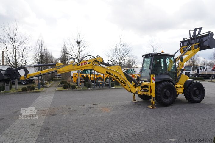 Koparko-Ładowarka New Holland B115B backhoe loader / 4600 MTH ! / 2020