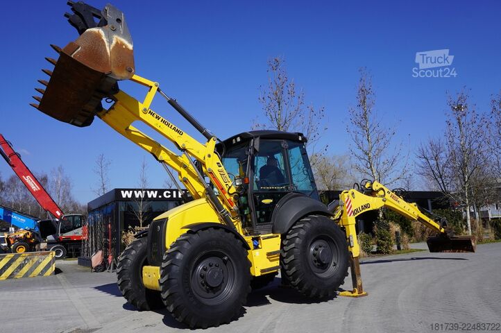 Koparko-ładowarka New Holland B 115 C backhoe loader/ 1000 MTH/ 2units