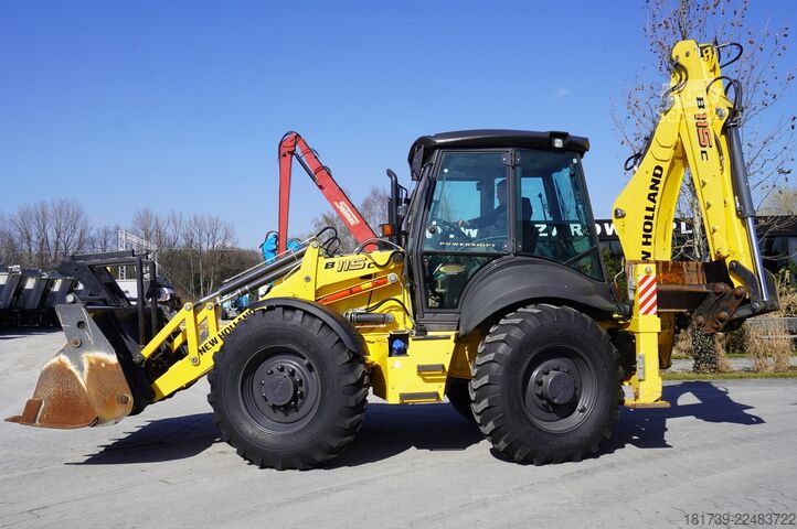 Koparko-ładowarka New Holland B 115 C backhoe loader/ 1000 MTH/ 2units