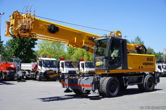 Παντός εδάφους γερανός - 4 μονάδες Sennebogen 630 rough terrain crane / 30 m / 30 t