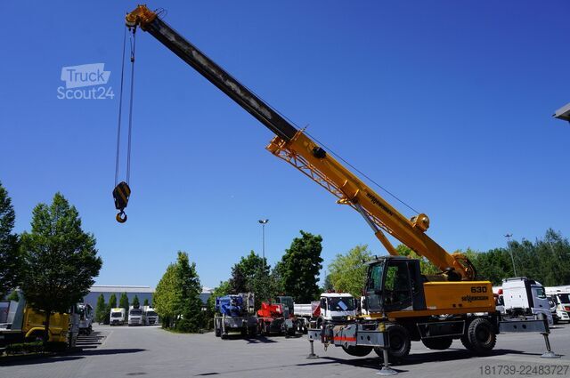 Παντός εδάφους γερανός - 4 μονάδες Sennebogen 630 rough terrain crane / 30 m / 30 t