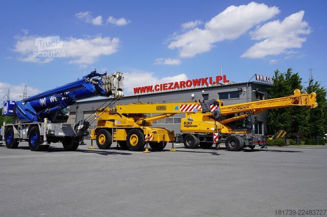 Παντός εδάφους γερανός - 4 μονάδες Sennebogen 630 rough terrain crane / 30 m / 30 t