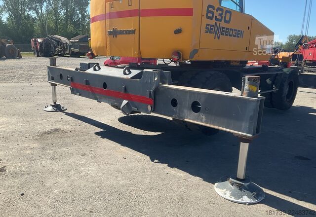 Universālais celtņis Sennebogen 630 rough terrain crane / 2000 MTH / 30m