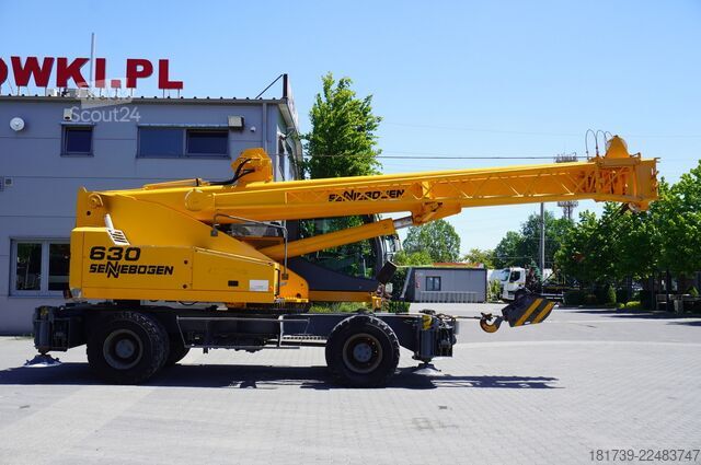 Universālais celtņis Sennebogen 630 rough terrain crane / 2000 MTH / 30m