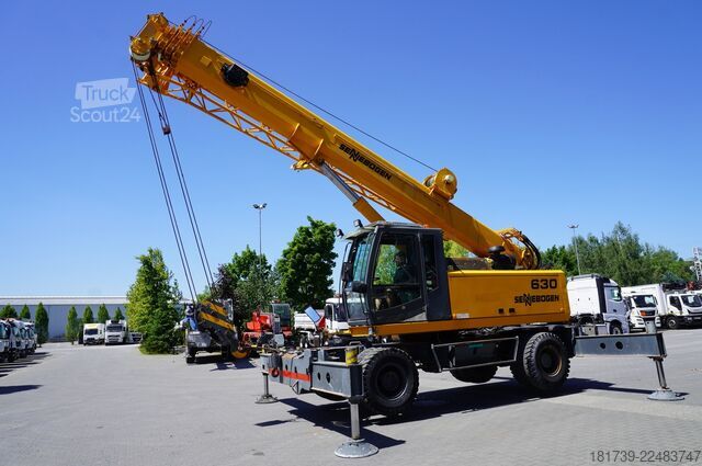 Universālais celtņis Sennebogen 630 rough terrain crane / 2000 MTH / 30m