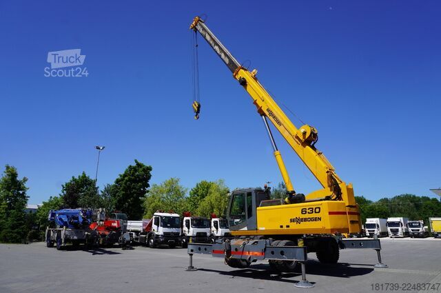 Universālais celtņis Sennebogen 630 rough terrain crane / 2000 MTH / 30m