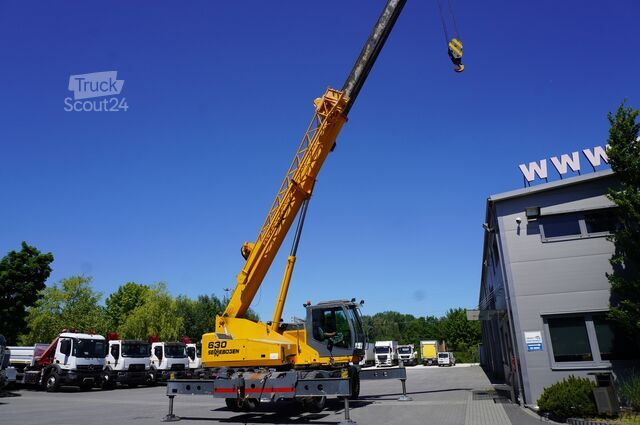 Universālais celtņis Sennebogen 630 rough terrain crane / 2000 MTH / 30m