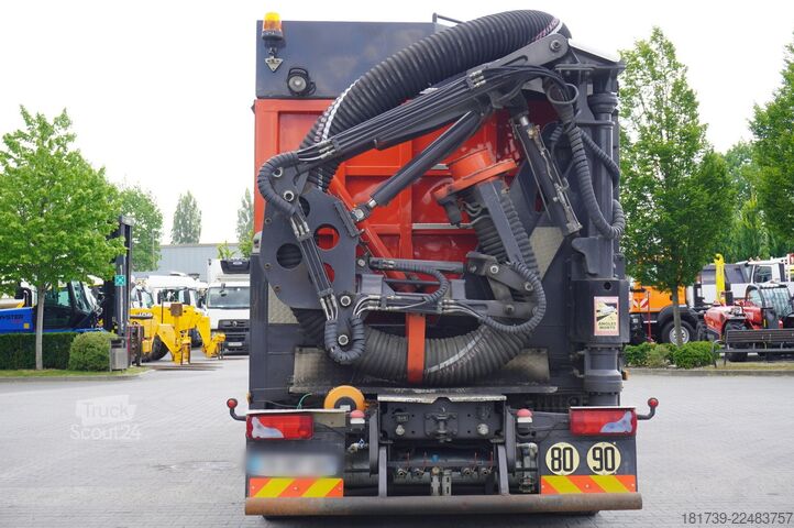 Excavadora de vacío MAN TGS 35.440 8x4 / MTS SB299 vacuum excava