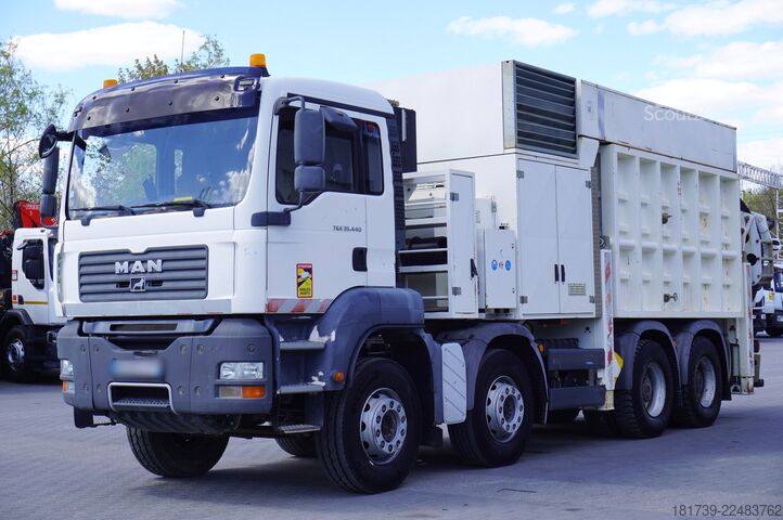 Vakuumbagger MAN TGA 35.440 8×4 / SB-106 vacuum excavator