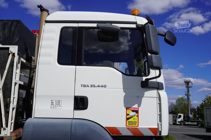 Vakuumbagger MAN TGA 35.440 8×4 / SB-106 vacuum excavator