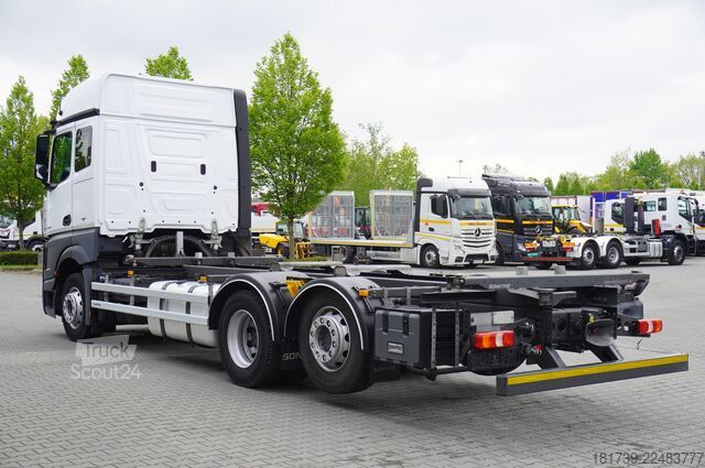 BDF / sürüş dersleri için Mercedes-Benz Actros 2540 6x2 / 80 tho. km! / 5-seater