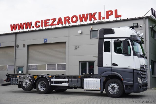 BDF / sürüş dersleri için Mercedes-Benz Actros 2540 6x2 / 80 tho. km! / 5-seater