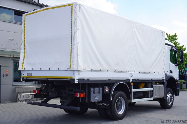 Pressu Mercedes-Benz Arocs 1827 / 10 tho. km!!! / 4x4 / Tilt
