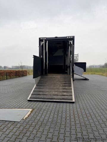 Transport de chevaux Renault T Renault T Roelofsen 10 Paards hengsten uitvoe...