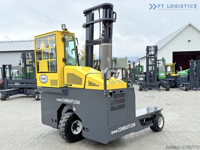 Chariot élévateur multidirectionnel Combilift C4000 GAS DUPLEX 4600 FREE-LIFT CABIN