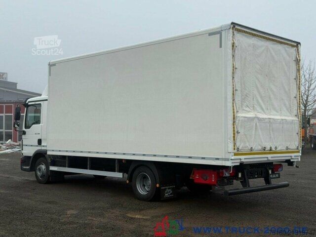 Furgons ar kasti MAN TGL 8.190 Koffer - Schiebeplane rechts