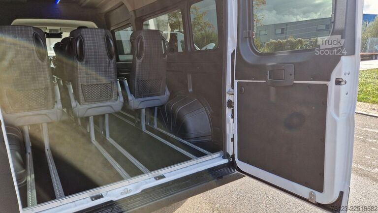 Mikroautobusas FIAT Fiat Ducato 9 Sitzer Systemboden Rolli Stock