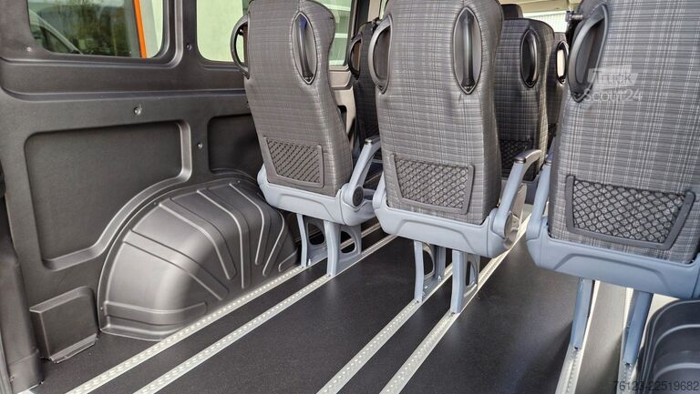 Mikroautobusas FIAT Fiat Ducato 9 Sitzer Systemboden Rolli Stock