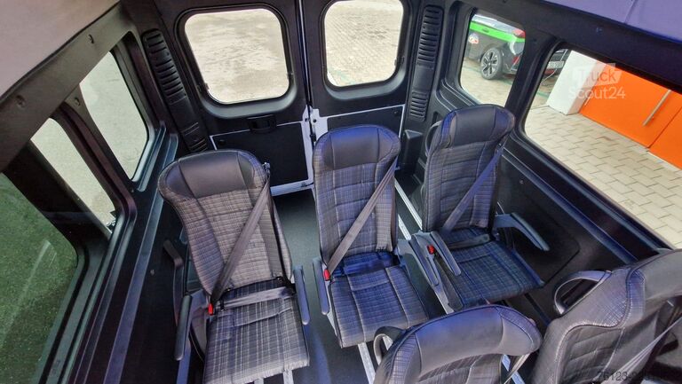 Mikroautobusas FIAT Fiat Ducato 9 Sitzer Systemboden Rolli Stock