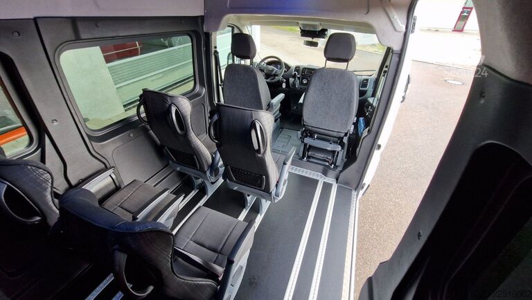 Mikroautobusas FIAT Fiat Ducato 9 Sitzer Systemboden Rolli Stock