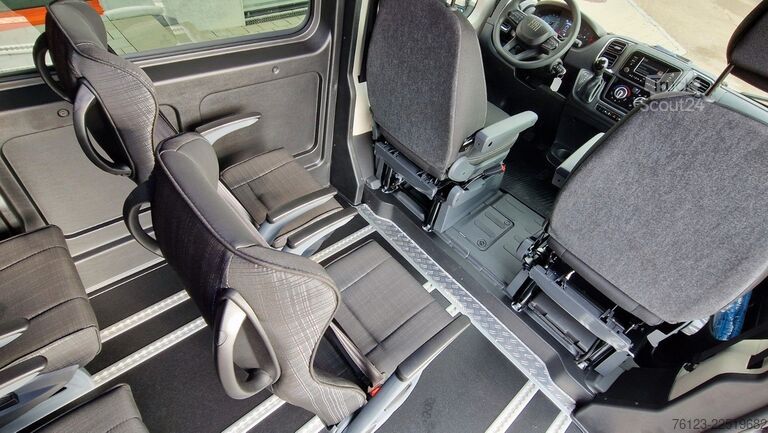 Mikroautobusas FIAT Fiat Ducato 9 Sitzer Systemboden Rolli Stock
