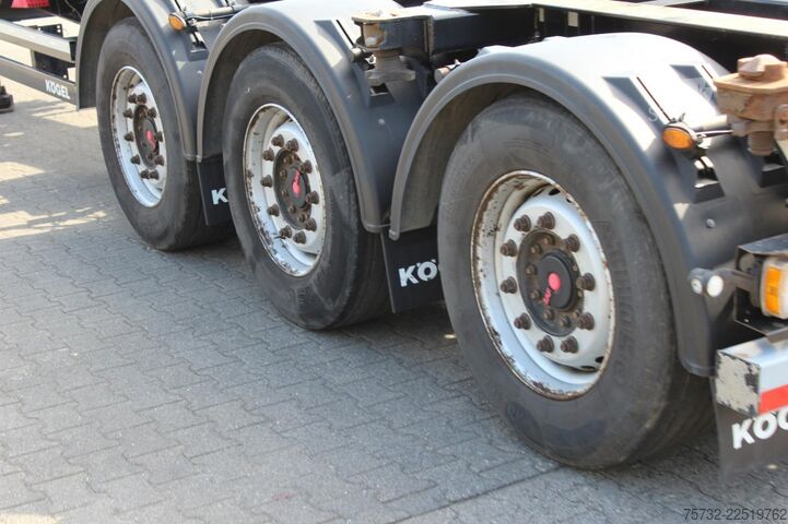 Semi-remorque à carrosserie interchangeable Kögel Multi Container Chassis Port 45 Triplex