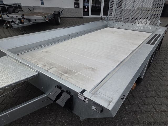 ремарке за тежко оборудване Martz Builder 3500kg 2625kg Nutlast Aluboden