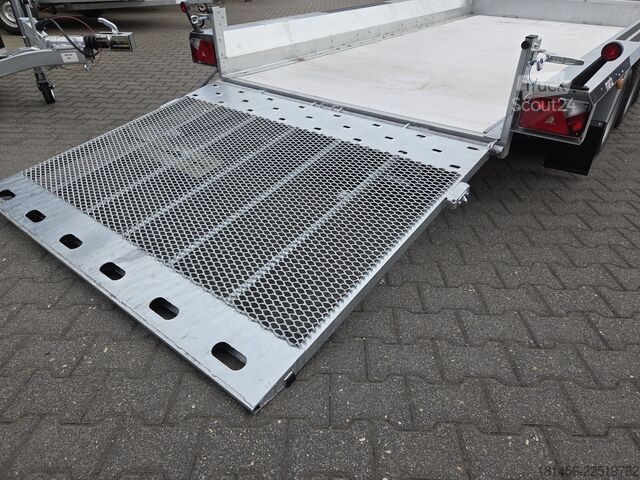 ремарке за тежко оборудване Martz Builder 3500kg 2625kg Nutlast Aluboden
