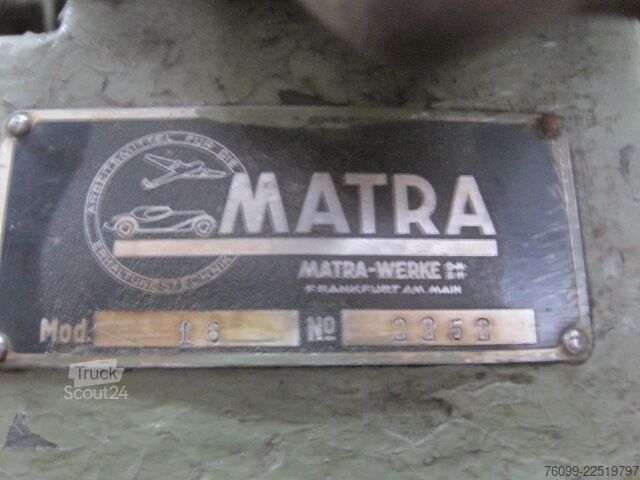 Szlifierka do zaworów Matra Matra Ventilschleifmaschine mit Doppelkonus-S.