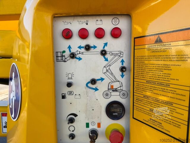 Leddelt teleskopisk arbejdsplatform Haulotte HA18 PX - 4x4 - 17.3m - 250kg - DEUTZ 4 CYL - D...