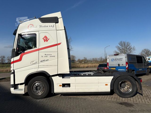 Tracteur standard Volvo FH 420 / ADR / 2 Tanks / NL Truck / 1st Owner/B...