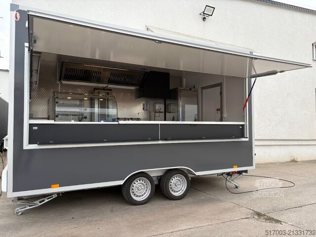 Remorcă de vânzare Imbissanhänger, Dönerwagen, Imbisswagen Finanzierung & Leasing möglich