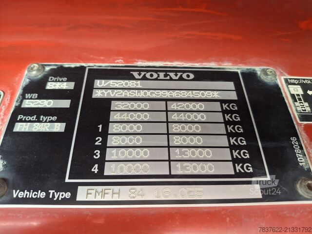 PALFINGER PK60002 + PJ170 + ROTATOR Volvo FH 480