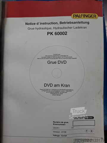 PALFINGER PK60002 + PJ170 + ROTATOR Volvo FH 480