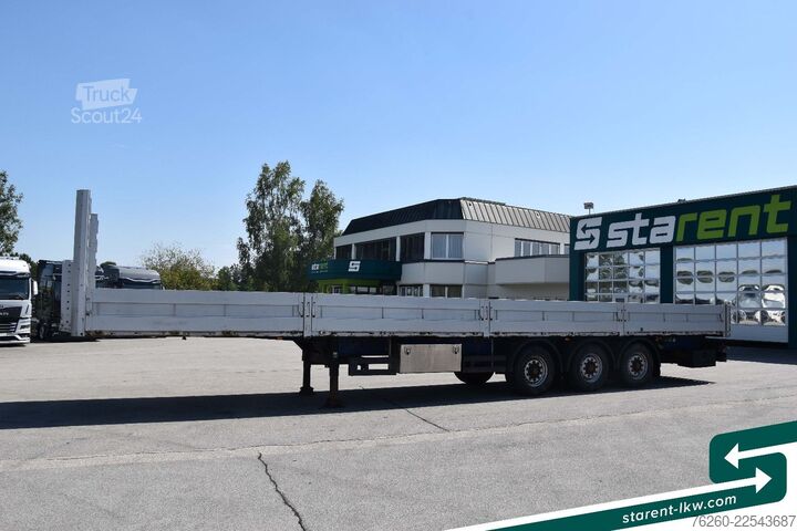 Odprta polprikolica KÖGEL Baustofftrailer 60cm Bordwände Coil BPW WABCO