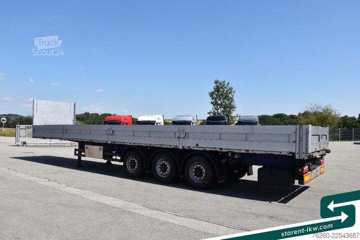 Odprta polprikolica KÖGEL Baustofftrailer 60cm Bordwände Coil BPW WABCO
