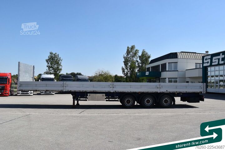 Odprta polprikolica KÖGEL Baustofftrailer 60cm Bordwände Coil BPW WABCO