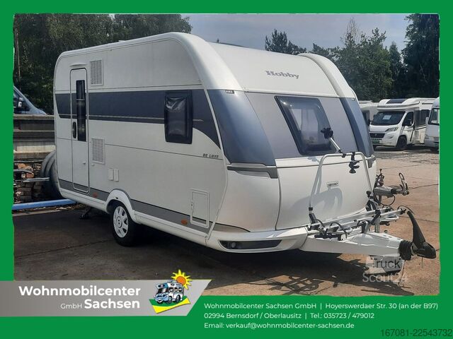 Wohnwagen HOBBY De Luxe 400 SFe Vorzelt