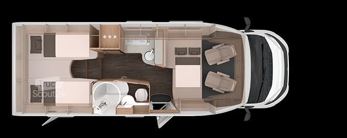 Teilintegriertes Wohnmobil KNAUS L!VE TI 700 MEG PLATINUM SELECTION
