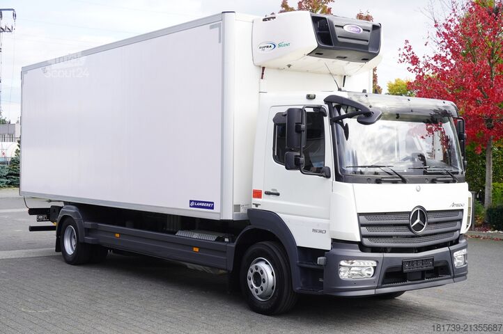 Refrižeratoru kravas automašīna Mercedes-Benz Atego 1530 E6 Lamberet refrigerated truc