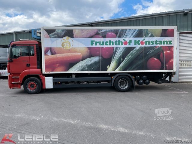 Camion caisson MAN TGS 18.320*Koffer 7,34m*Bär-LBW*Frigoblock*2Tank