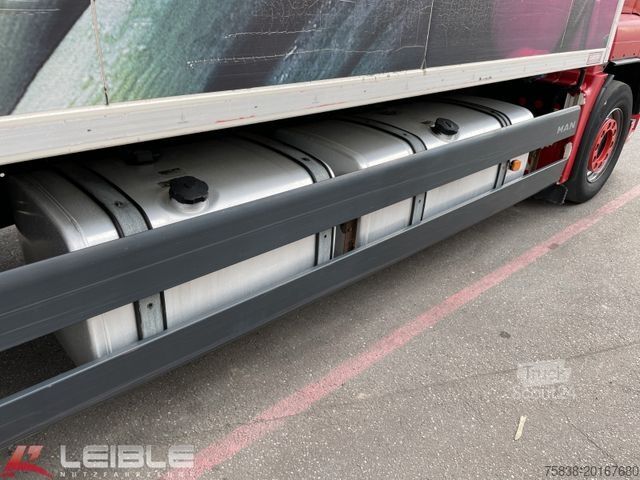 Vrachtwagen met bakwagen MAN TGS 18.320*Koffer 7,34m*Bär-LBW*Frigoblock*2Tank