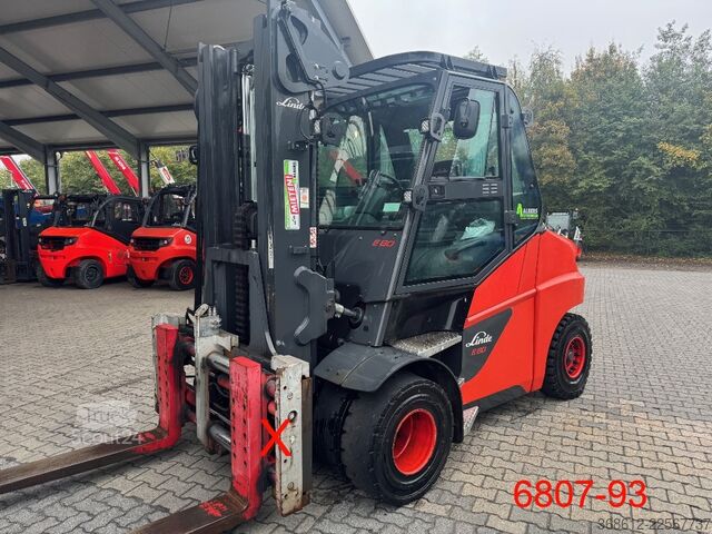 Фронтальный погрузчик-вилочный Linde E 80-01 / 900