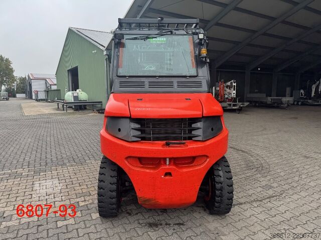 Фронтальный погрузчик-вилочный Linde E 80-01 / 900