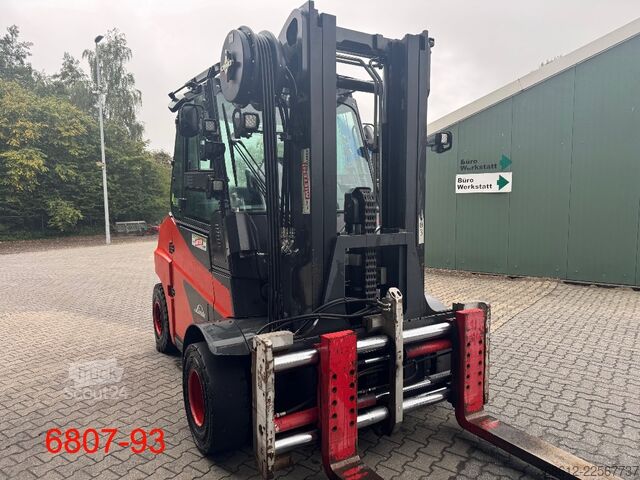 Фронтальный погрузчик-вилочный Linde E 80-01 / 900